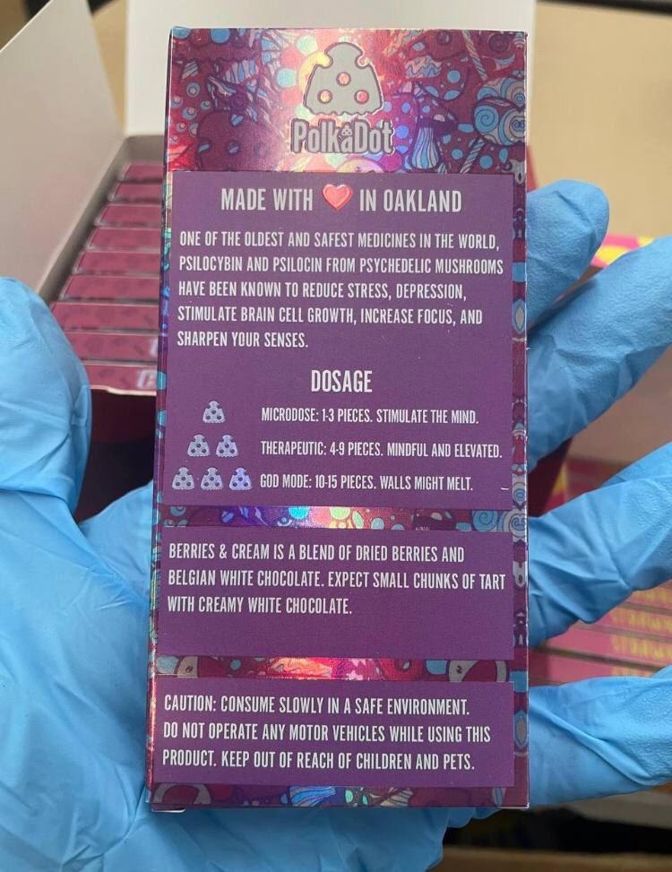 Magic Mushrooms Chocolate bar